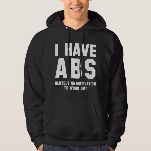 Ik Heb Zes Pak Hoodie (Voorkant)