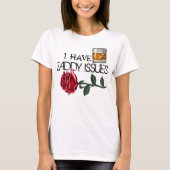 Ik heb zielige problemen die Adeline Little Mouse  T-shirt (Voorkant)