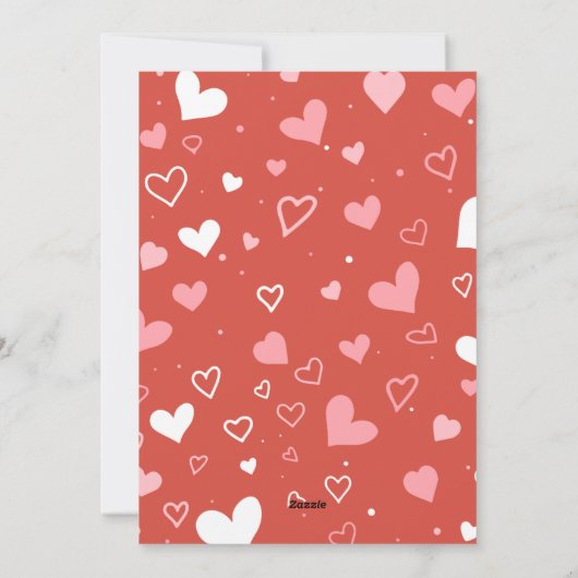 Ik heb zo veel geluk dat ik jou heb Plat kerstkaar Feestdagenkaart (Achterkant)