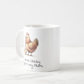 Ik heb zo veel geluk dat je mijn moeder bent koffiemok (Voorkant links)