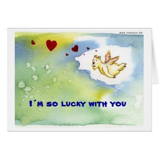Ik heb zo veel geluk met jou.