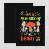 Ik Heb Zo Veel Paddenstoelen In Mijn Hart Kaart (Voorkant / Achterkant)