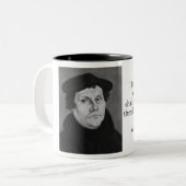 Ik heb zo veel te doen Martin Luther Tweekleurige Koffiemok (Voorkant links)