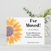 Ik heb Zonnebloem aangekondigd Aankondiging (Staand voorkant)