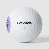 Ik heb zoveel geluk golfballen (Logo)