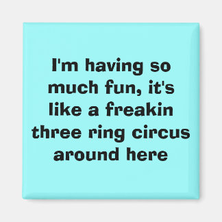 Ik heb zoveel plezier, het is als een freakin... magneet