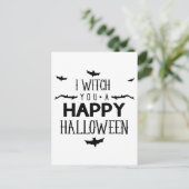 Ik heek je een gelukkige Halloween Briefkaart (Staand voorkant)