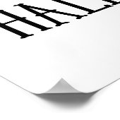 Ik heek je een gelukkige Halloween Poster (Hoek)