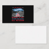 Ik heet een in ruste tas visitekaartje (Voorkant / Achterkant)