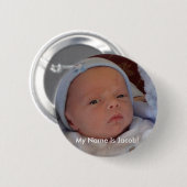 Ik heet Jacob. Ronde Button 5,7 Cm (Voorkant /achterkant)
