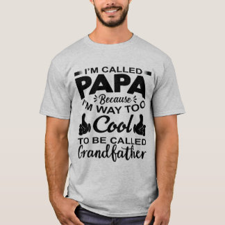 Ik heet Papa T-shirt