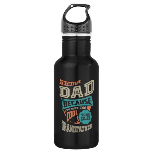 Ik heet papa waterfles  (Voorkant)