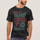 Ik heet Papaw T-shirt (Voorkant)