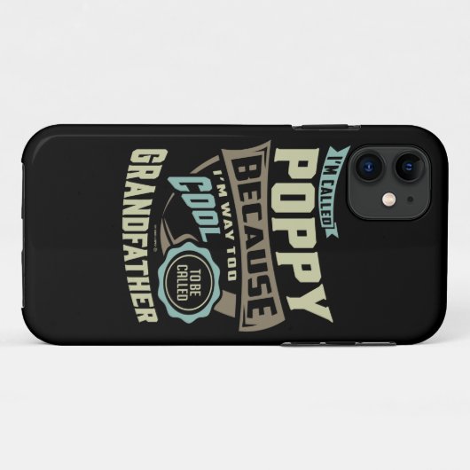 Ik heet Poppy Case-Mate iPhone Case (Achterkant (horizontaal))