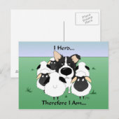 Ik Herd...Daarom ben ik Briefkaart (Voorkant / Achterkant)