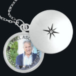 Ik Herfst Aslapen met jou in mijn hartfoto Locket Ketting<br><div class="desc">Elegant foto locket om een verloren geliefde dichtbij te houden. De sjabloon is opstelling voor u om uw eigen foto toe te voegen en u kunt alle tekst ook uitgeven als u wenst. De tekst staat op een semi-transparante grensbekleding, boven uw foto. De voorbeeldtekst staat "in herfst, in mijn hart"...</div>