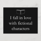 Ik Herfst in Liefde met Fictional Characters Briefkaart (Voorkant)