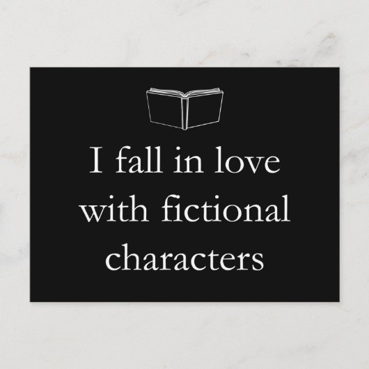 Ik Herfst in Liefde met Fictional Characters Briefkaart (Voorkant)