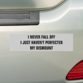 Ik Herfst nooit    OffHorse-trailer Bumpersticker (Op auto)