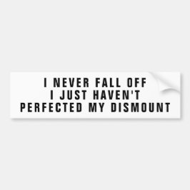 Ik Herfst nooit van de Bumpersticker van de Aanhan