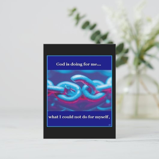 Ik herhaal briefkaart (Staand voorkant)