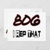 Ik herhaal die 806-gebiedscode briefkaart (Voorkant / Achterkant)