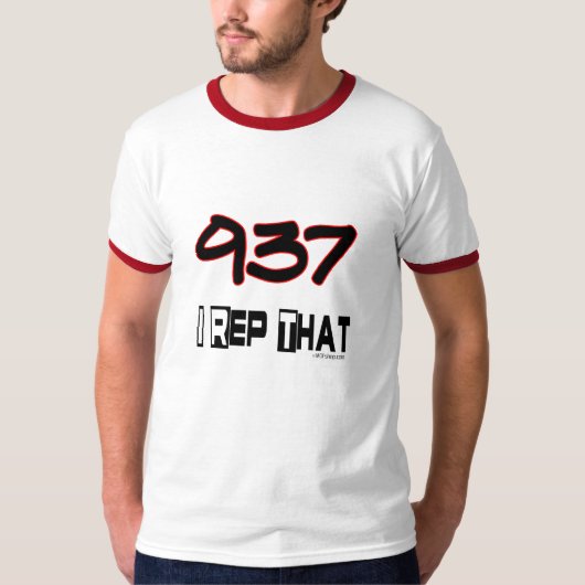 Ik herhaal die 937-gebiedscode t-shirt (Voorkant)