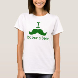 ik herhaal je voor een biertje t-shirt