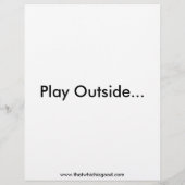 Ik herhaal Pickleball-Shirten en cadeautjes Flyer (Achterkant)