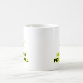 Ik herhaal Pickleball-Shirten en cadeautjes Koffiemok (Center)