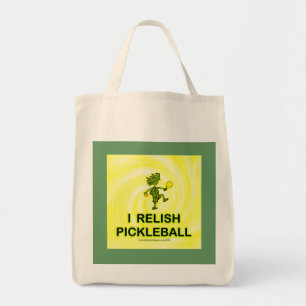 Ik herhaal Pickleball-Shirten en cadeautjes Tote Bag