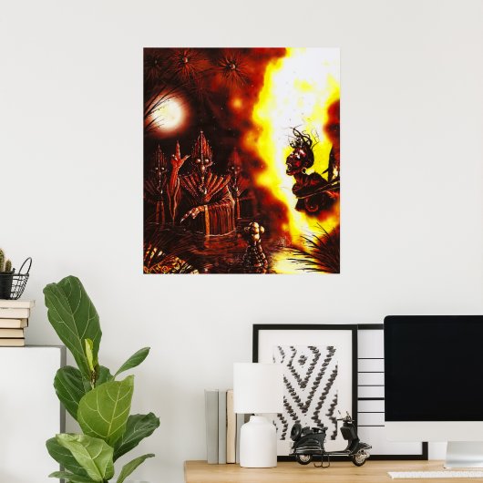 Ik herinner me Canvas Print (Thuiskantoor)
