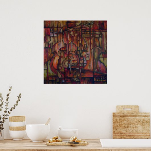 Ik herinner me Dan X - Canvas Print (Keuken)