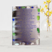 Ik herinner me je nog alsof alleen maar... kaart (Gele Bloem)