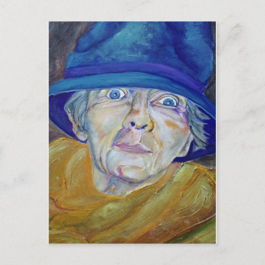 "Ik herinner me mama" Briefkaart (Voorkant)