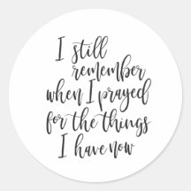 Ik herinner me nog steeds toen ik voor de dingen b