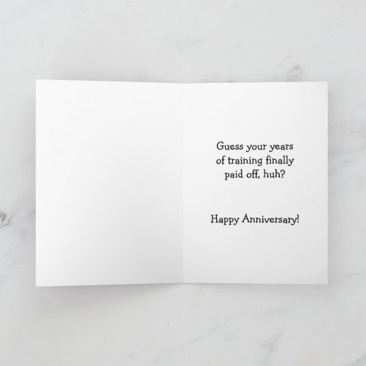 Ik herinner me onze Jubileum Kaart (Binnen)