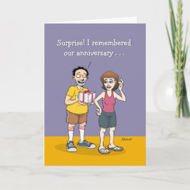 Ik herinner me onze Jubileum Kaart