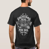 Ik herinner me REAL Punk Rock T-shirt (Achterkant)