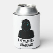Ik herinner me Shadows - Glitched Hooded Figure De Blikjeskoeler (Blikje Voorkant)