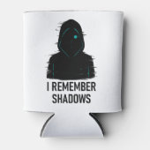 Ik herinner me Shadows - Glitched Hooded Figure De Blikjeskoeler (Voorkant)