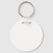 Ik herinner me Shadows - Glitched Hooded Figure De Sleutelhanger (Achterkant)