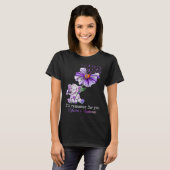 Ik herinner me voor je Alzheimer's Awareness Cute  T-shirt (Voorkant volledig)
