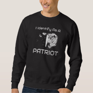 Ik herken me als een Patriot American Pride Bald E Trui