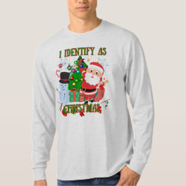 Ik herken me als Kerstmis T-shirt