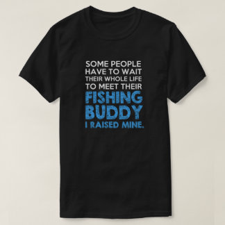 Ik Hief Mijn Visvriend Op Funny Visser Vader T-shirt