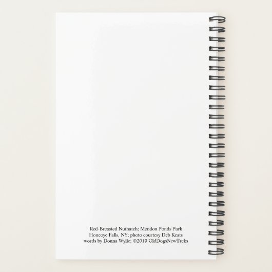 Ik hield de hemel in mijn hand - Bird Lover's Planner (Achterkant)