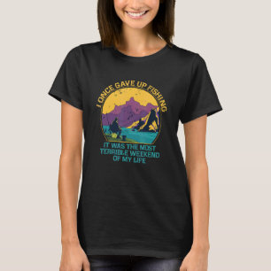 Ik Hield Eens Op Met Vissen Grappige Jacht Humor J T-shirt