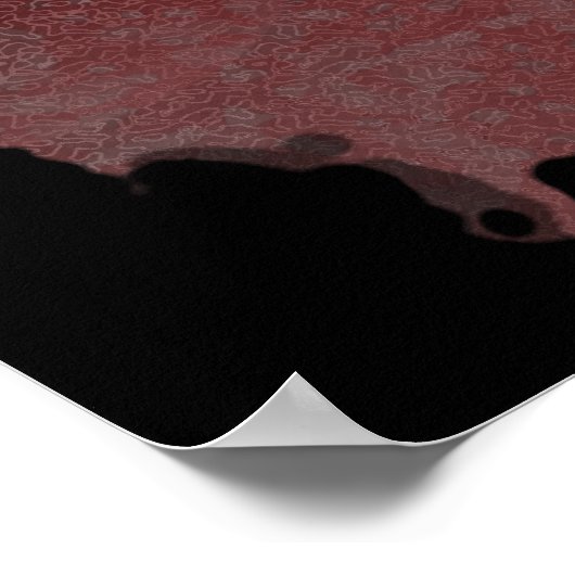 Ik hield geen Calm Propaganda Parody Humor Poster (Hoek)