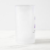 Ik hield ook van mijn Breast Implantaten....u... Matglas Bierpul (Center)